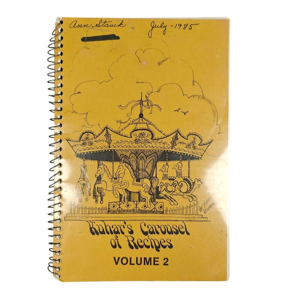 Kuhars Carousel Of Recipes Vintage Cookbook Local Ethnic Slavic Slovenian Polish